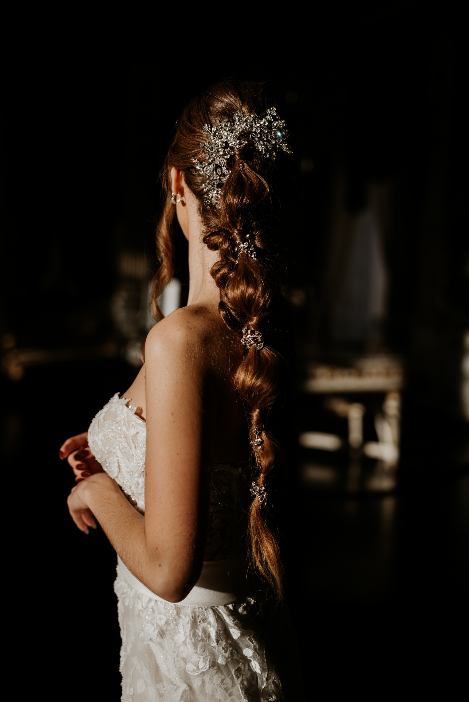wedding photographer castello donnafugata ragusa italy inside bride
