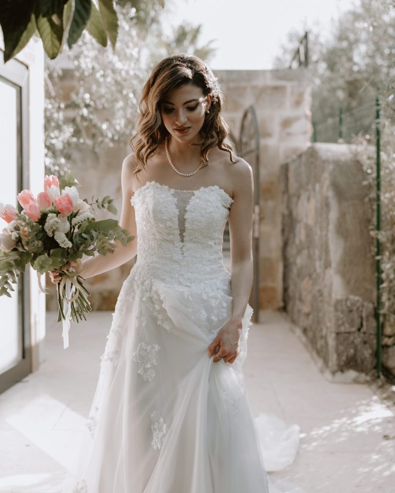 Sicilian Bride entrance wedding